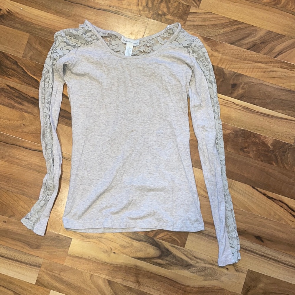 Ambiance apparel long sleeve shirt